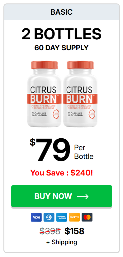 CitrusBurn 1 bottle 30-day supply
